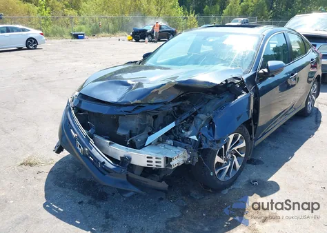 2017 Honda Civic Ex z USA, uszkodzony, nr VIN 19XFC2F70HE034329